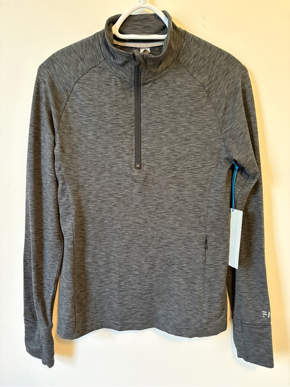 FWD Heather Gray Performance Half-Zip Pullover